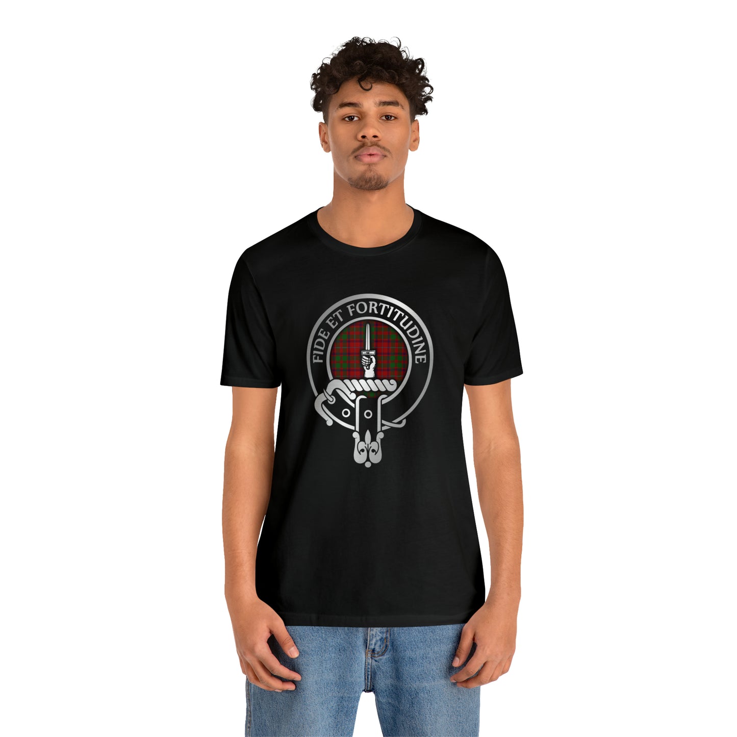 Clan Shaw Crest & Tartan | Unisex T-Shirt