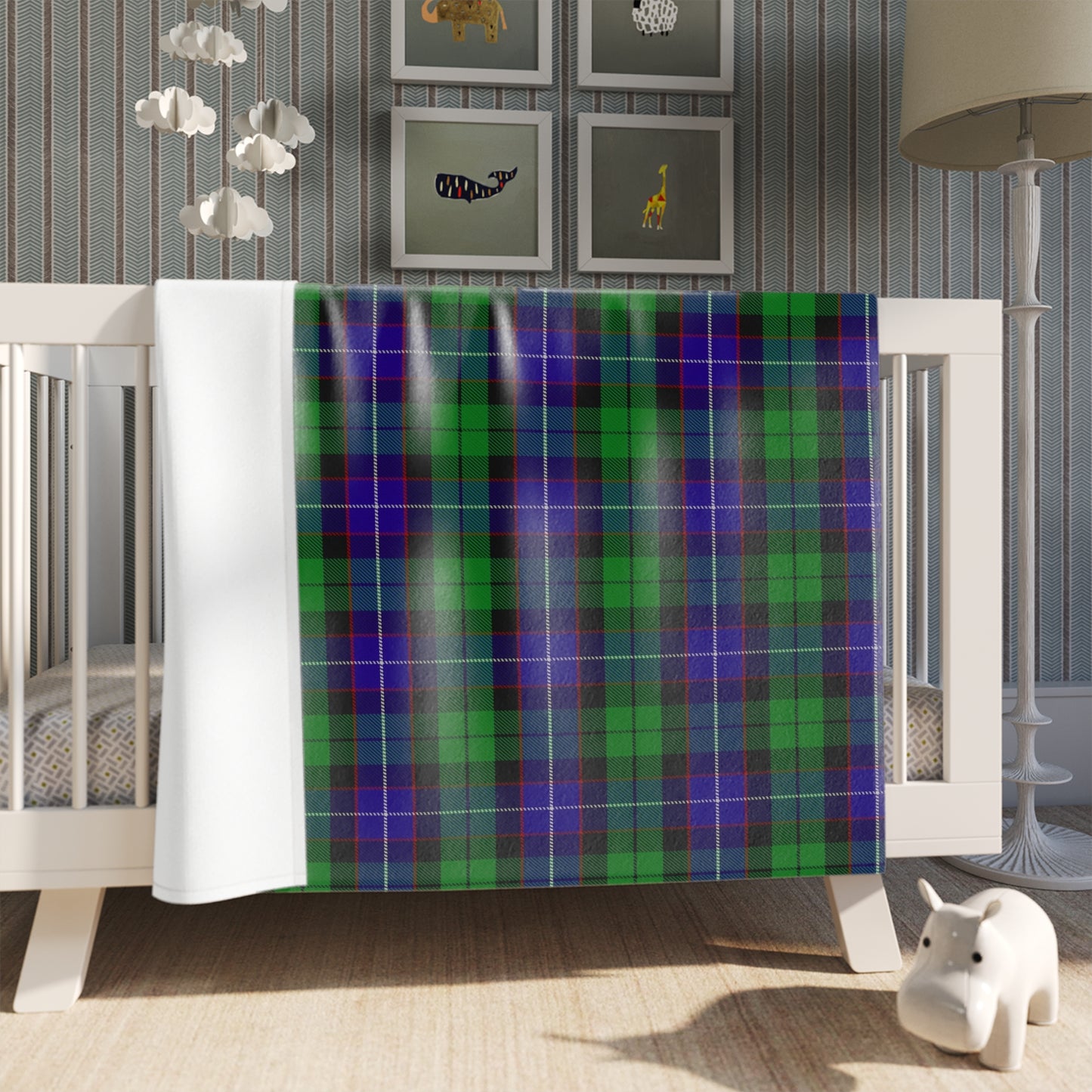 Clan Galbraith Tartan Throw Blanket