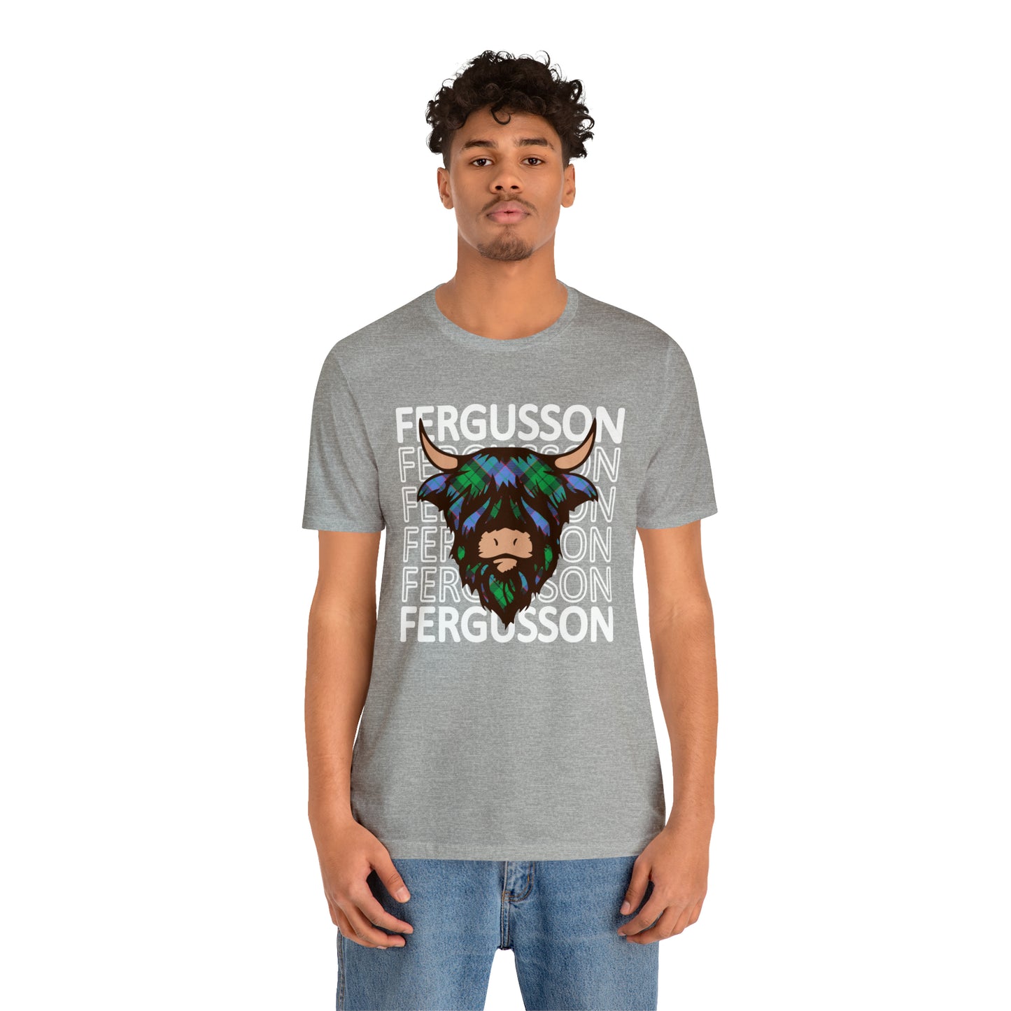 Clan Fergusson | Hairy Coo | Unisex T-Shirt