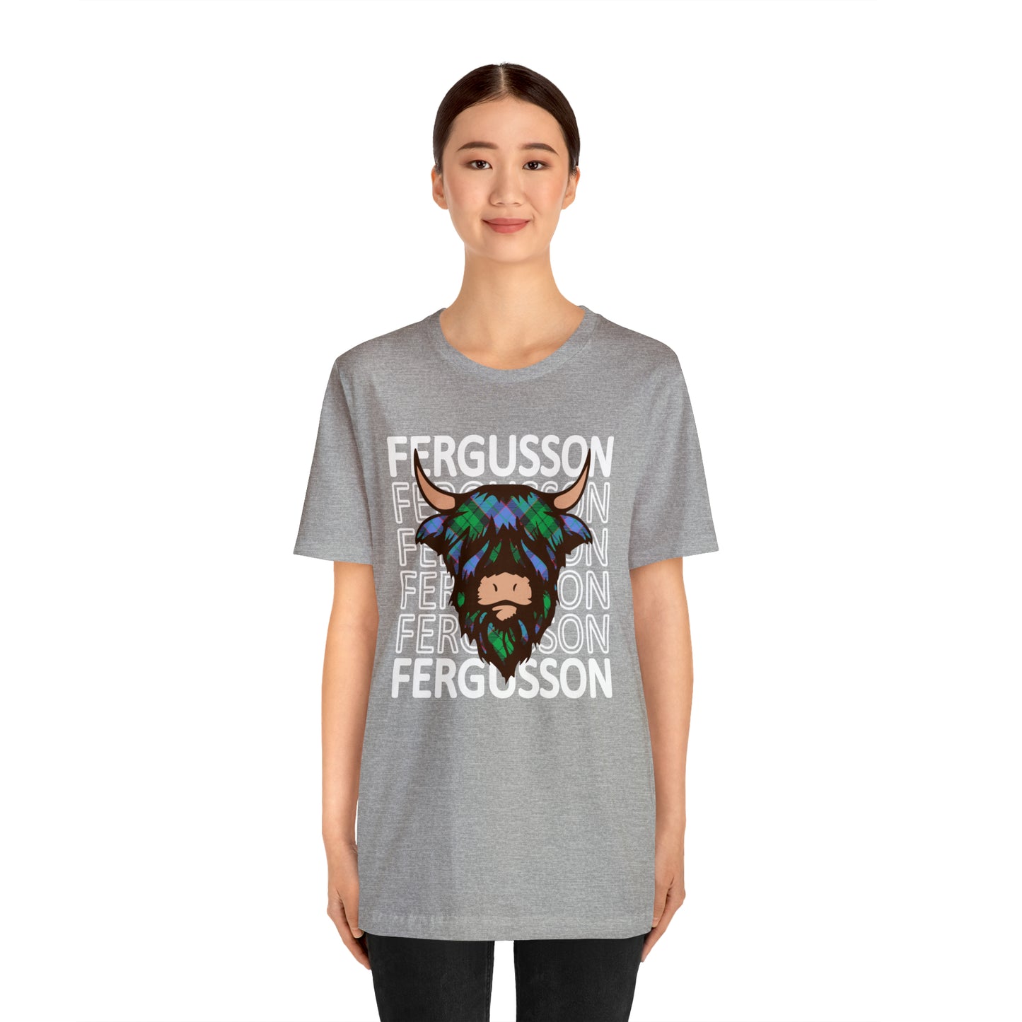 Clan Fergusson | Hairy Coo | Unisex T-Shirt