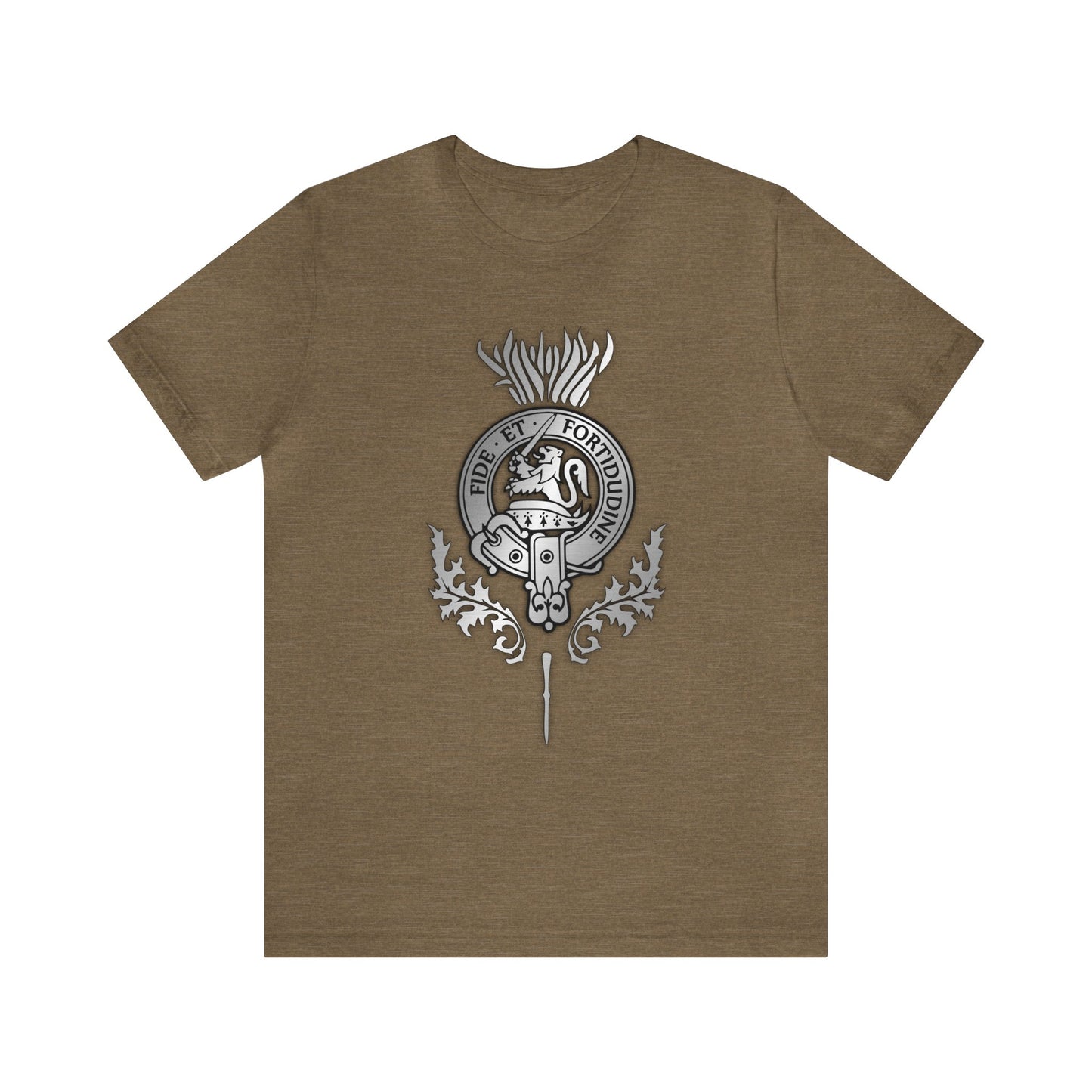 Clan Farquharson Crest & Thistle | Unisex T-Shirt