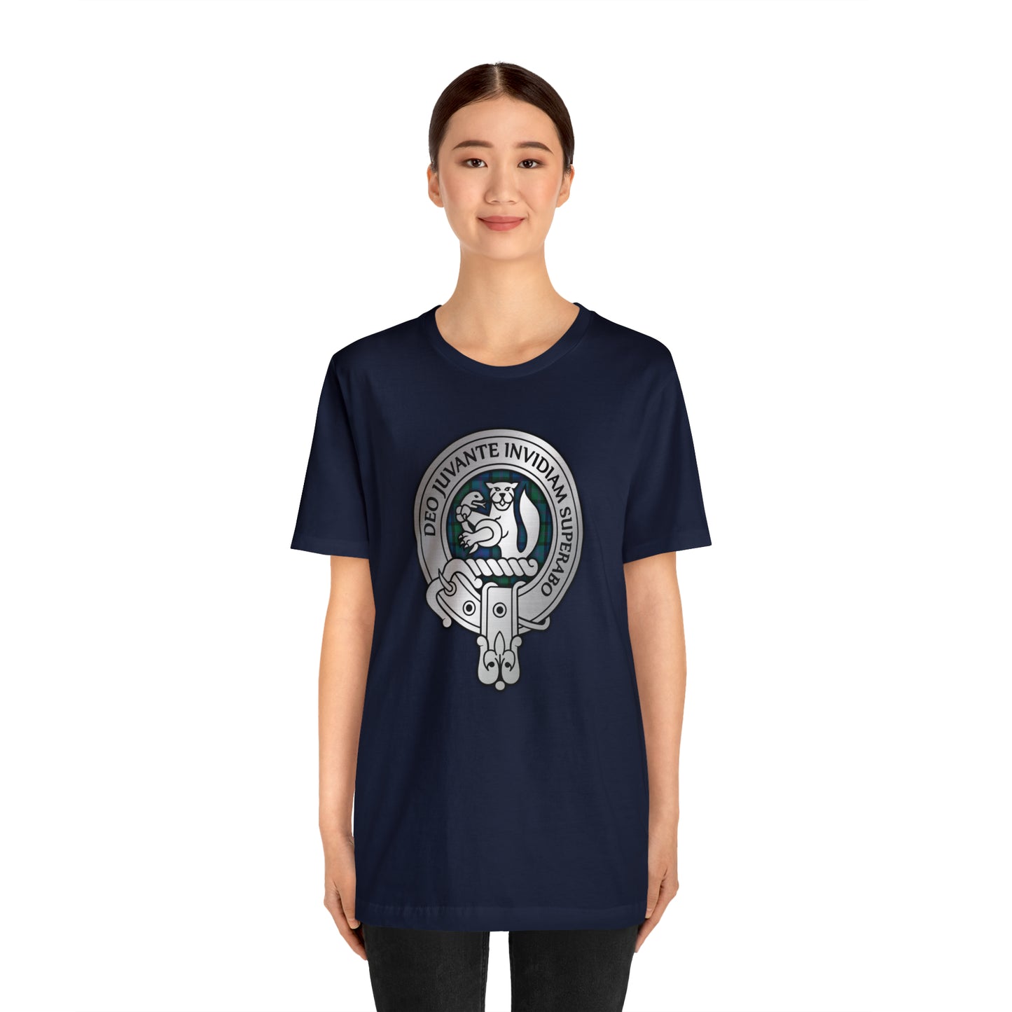 Clan MacThomas Crest & Tartan | Unisex T-Shirt