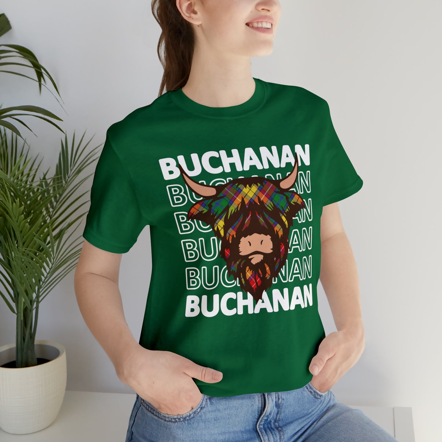 Clan Buchanan | Hairy Coo | Unisex T-Shirt