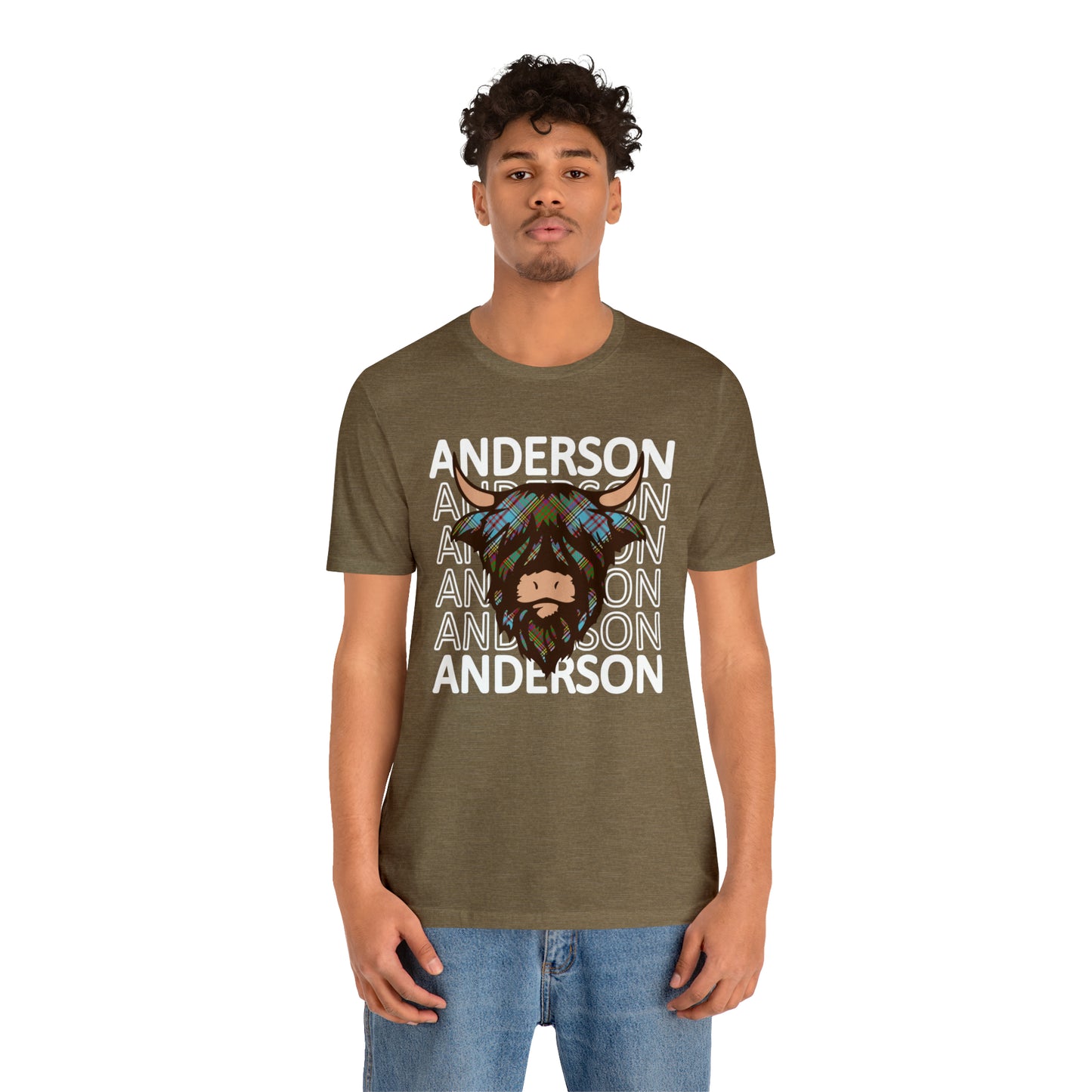 Clan Anderson | Hairy Coo | Unisex T-Shirt