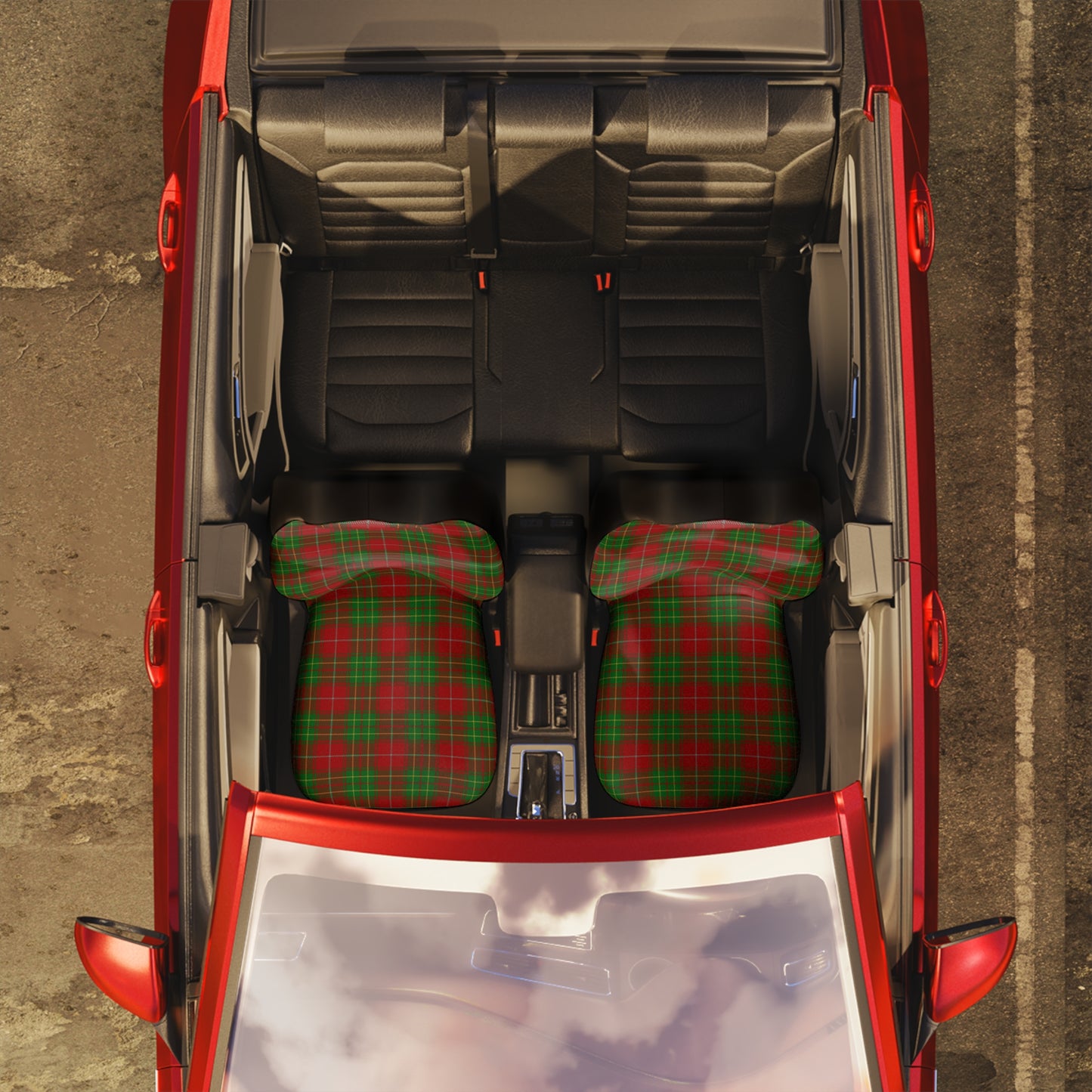 Clan Burnett Tartan Car Seat Covers