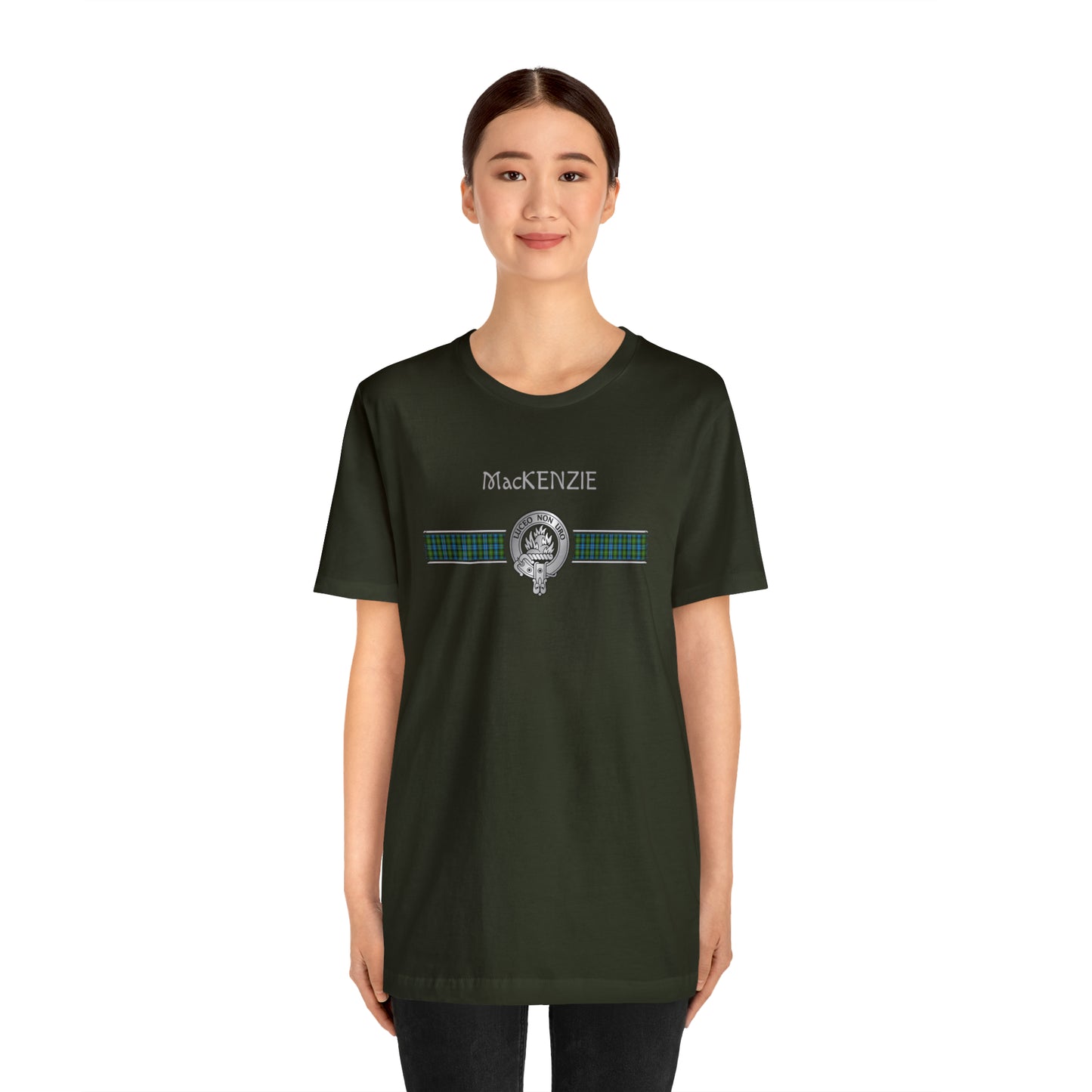 Clan MacKenzie Crest & Tartan | Unisex T-Shirt