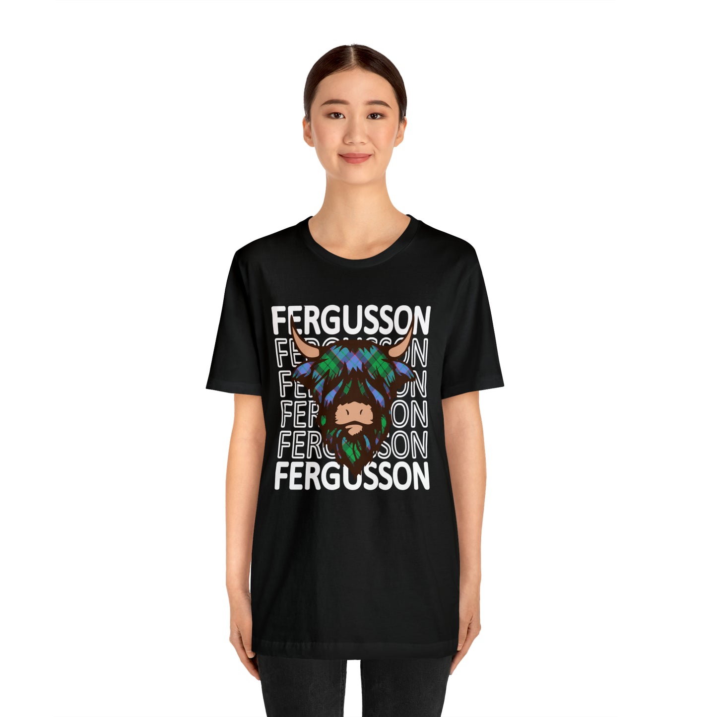 Clan Fergusson | Hairy Coo | Unisex T-Shirt