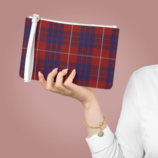 Clan Hamilton Tartan Clutch Bag