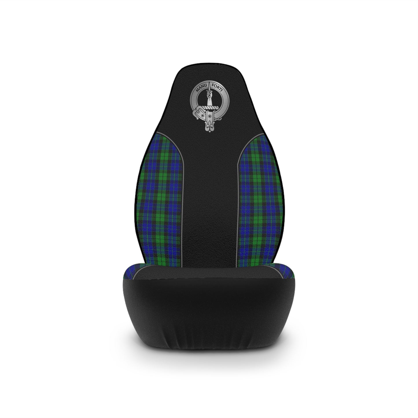 Clan MacKay Crest & Tartan Car Seat Covers