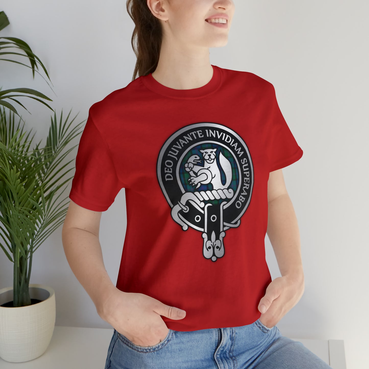 Clan MacThomas Crest & Tartan | Unisex T-Shirt