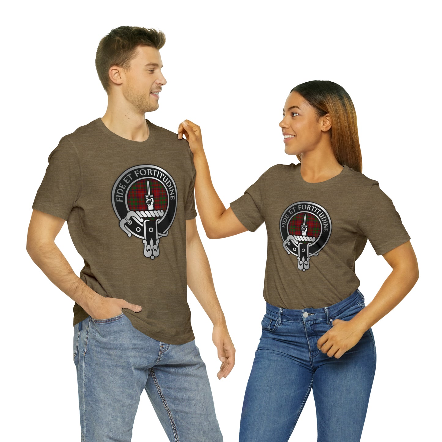 Clan Shaw Crest & Tartan | Unisex T-Shirt