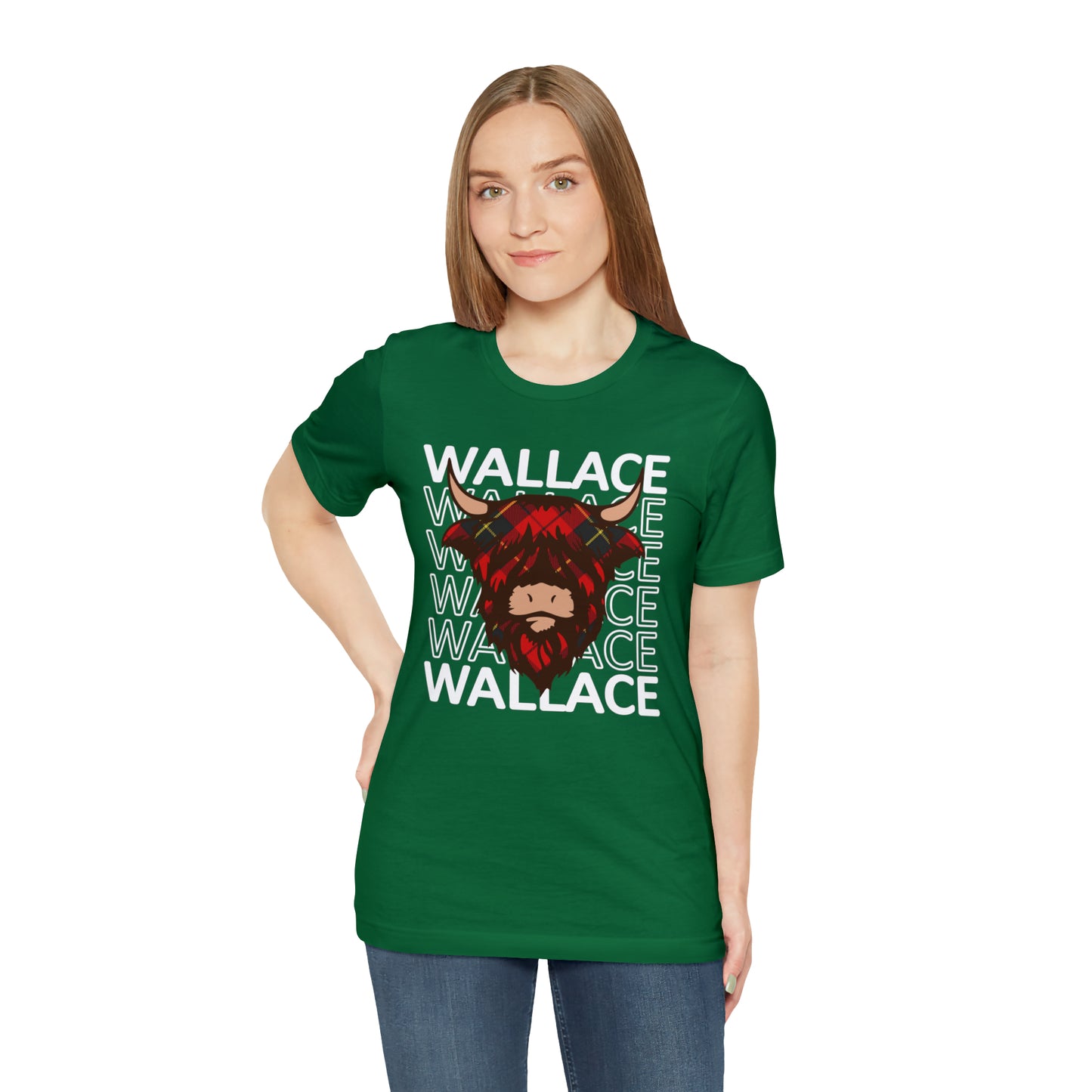 Clan Wallace | Hairy Coo | Unisex T-Shirt