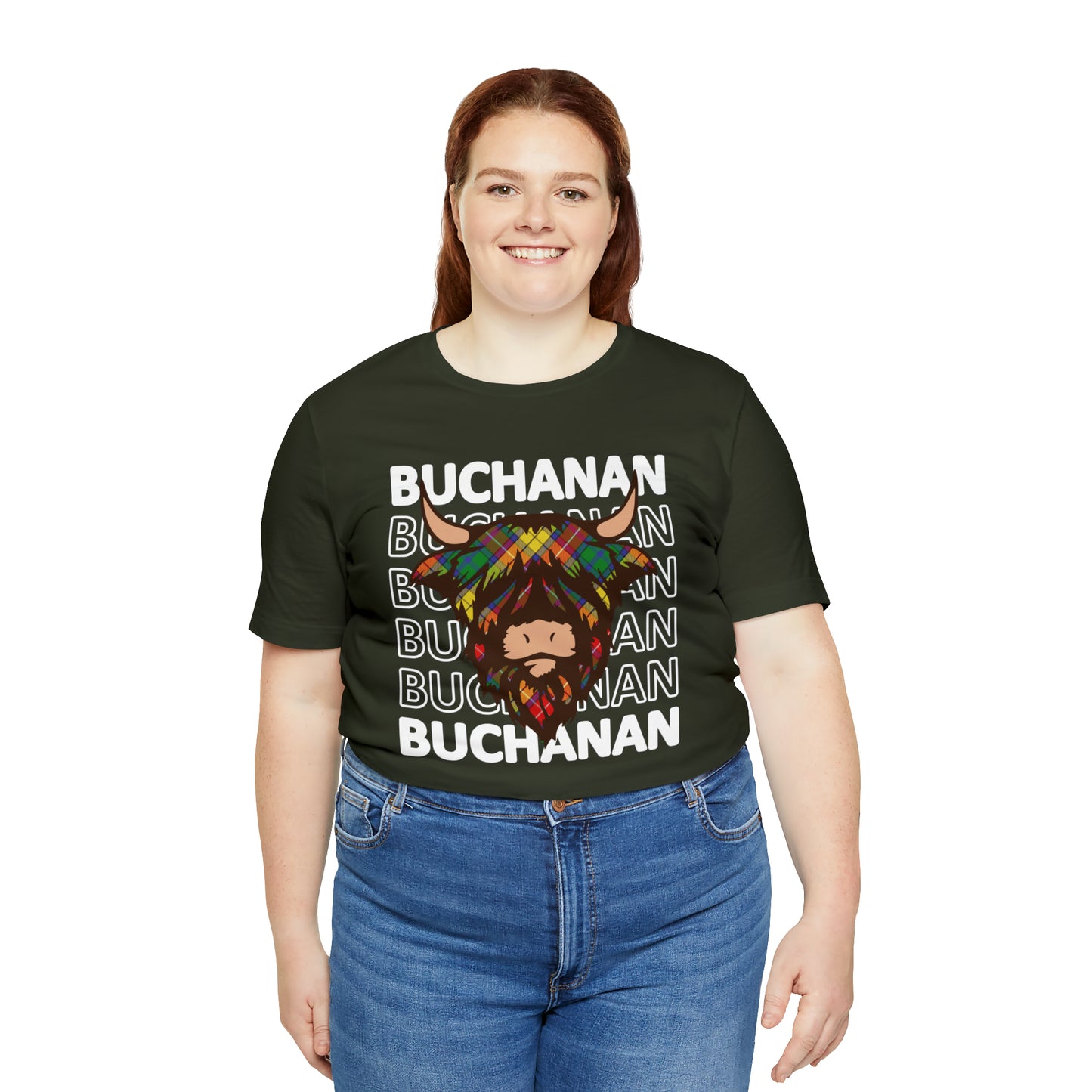 Clan Buchanan | Hairy Coo | Unisex T-Shirt