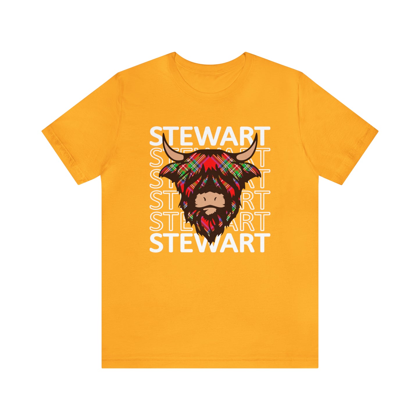 Clan Stewart | Hairy Coo | Unisex T-Shirt