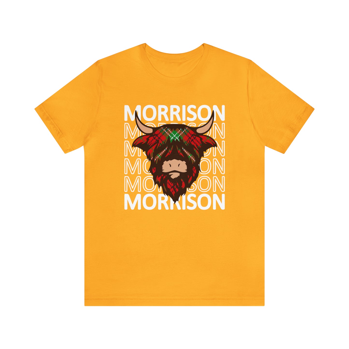 Clan Morrison | Hairy Coo | Unisex T-Shirt