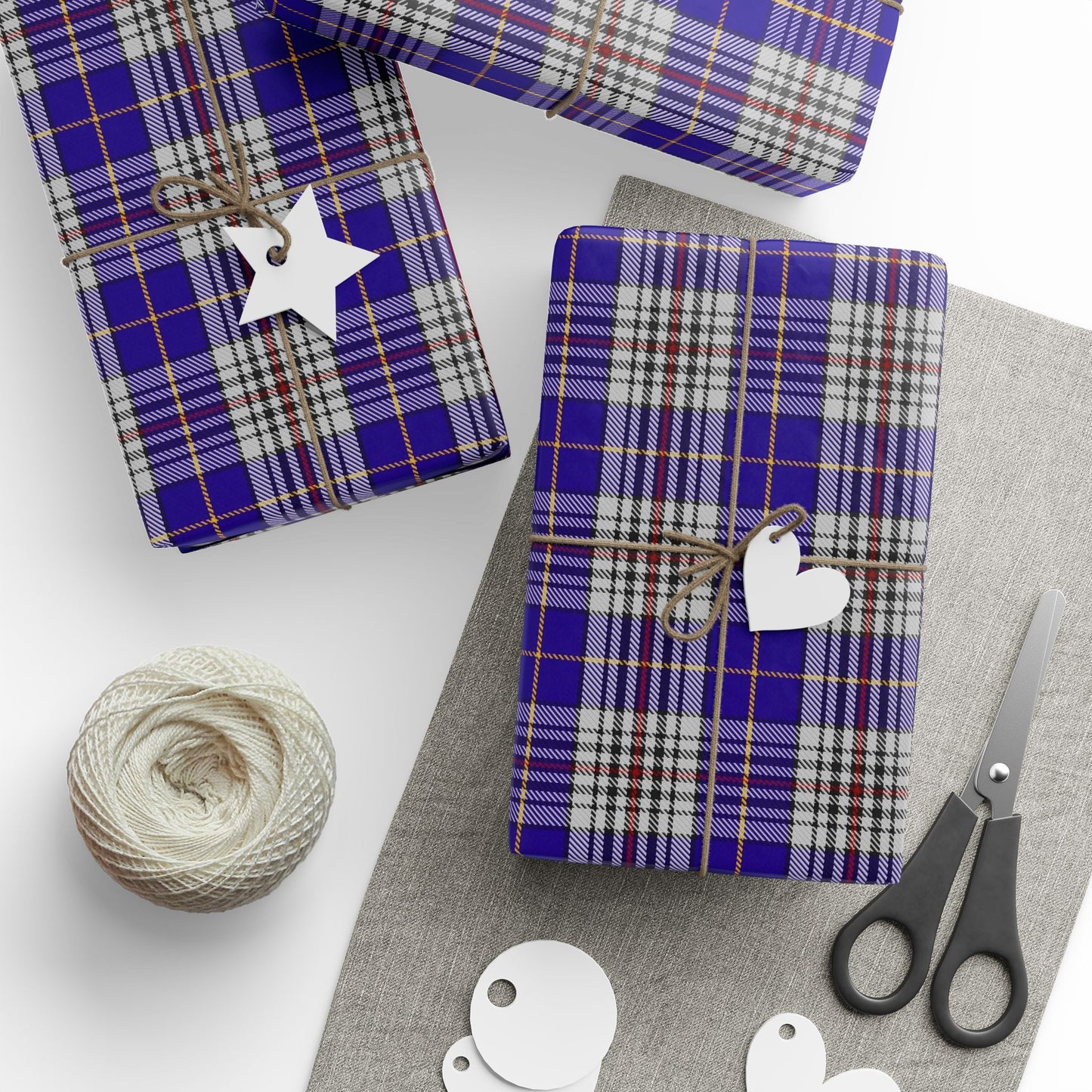 Clan Hannah Tartan Wrapping Papers