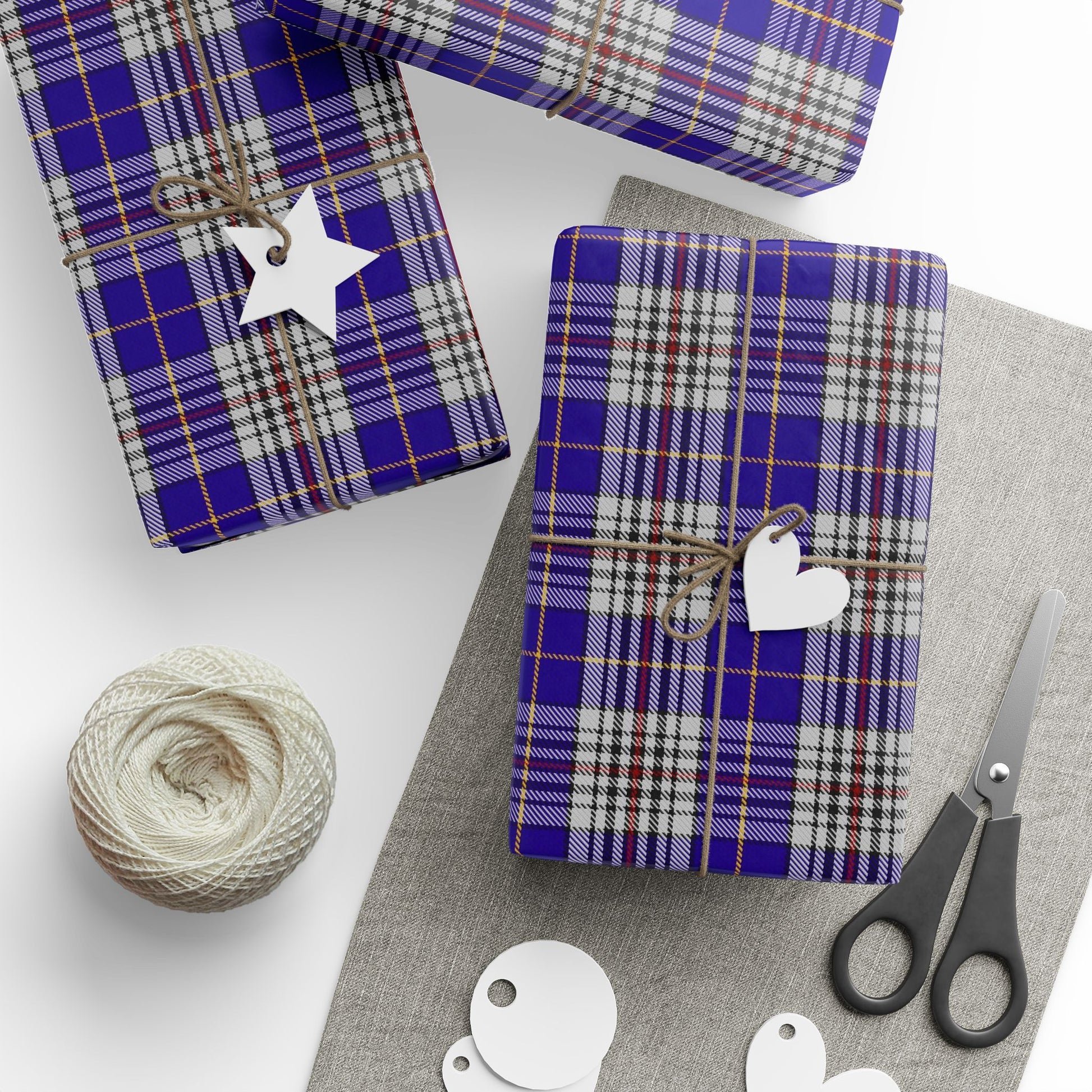 Clan Hannah Tartan Wrapping Papers