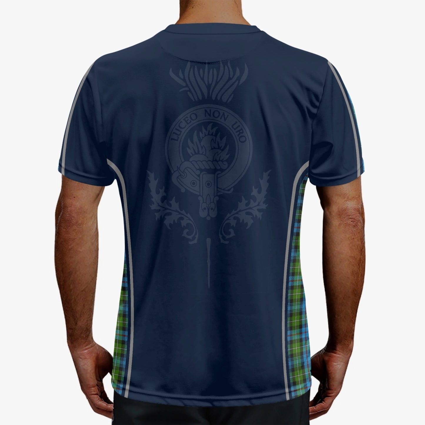 Clan MacKenzie Crest & Tartan Soccer Jersey