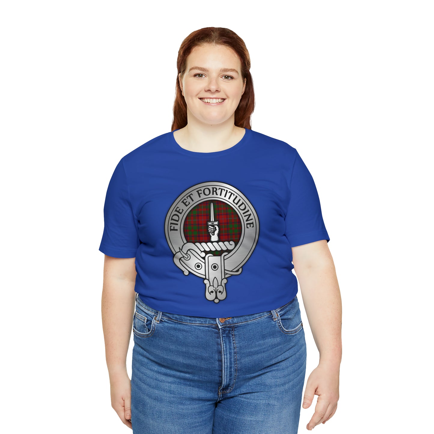 Clan Shaw Crest & Tartan | Unisex T-Shirt