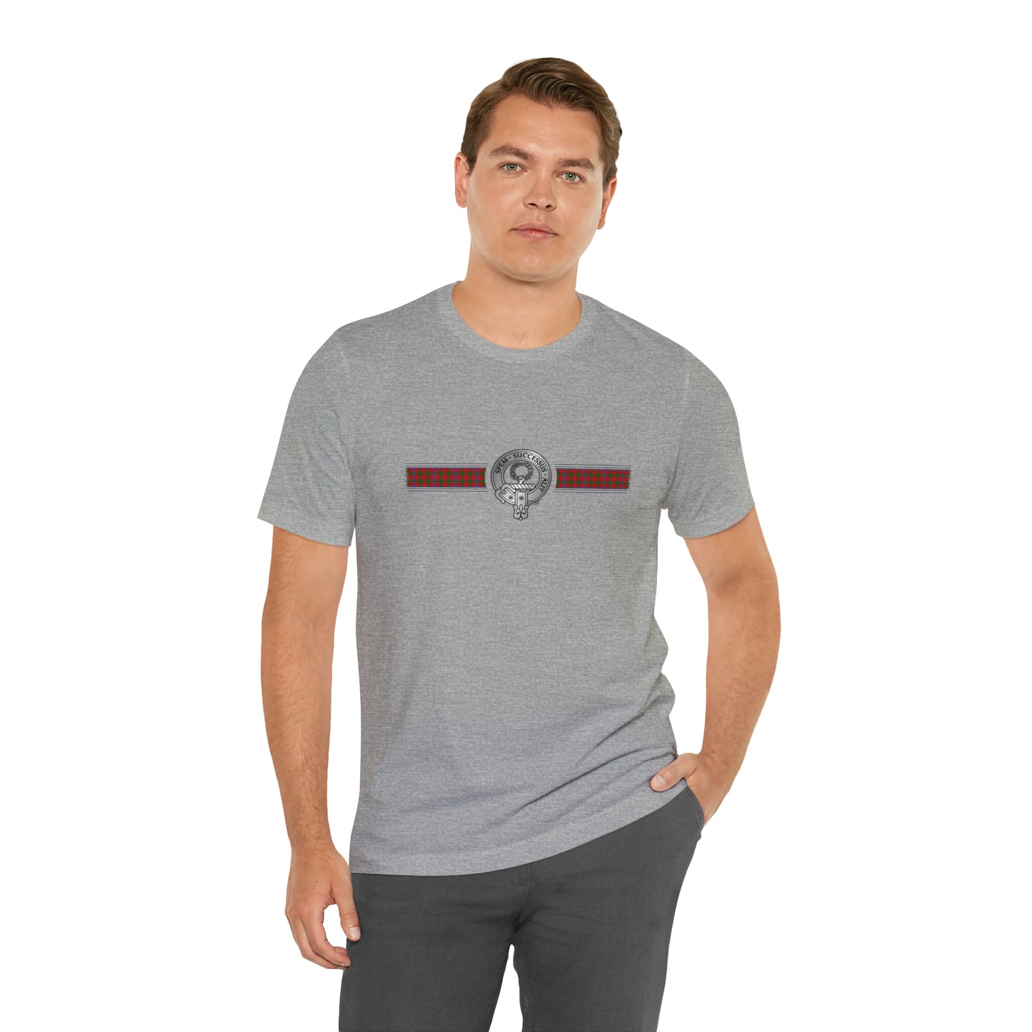 Clan Ross Crest & Tartan | Unisex T-Shirt