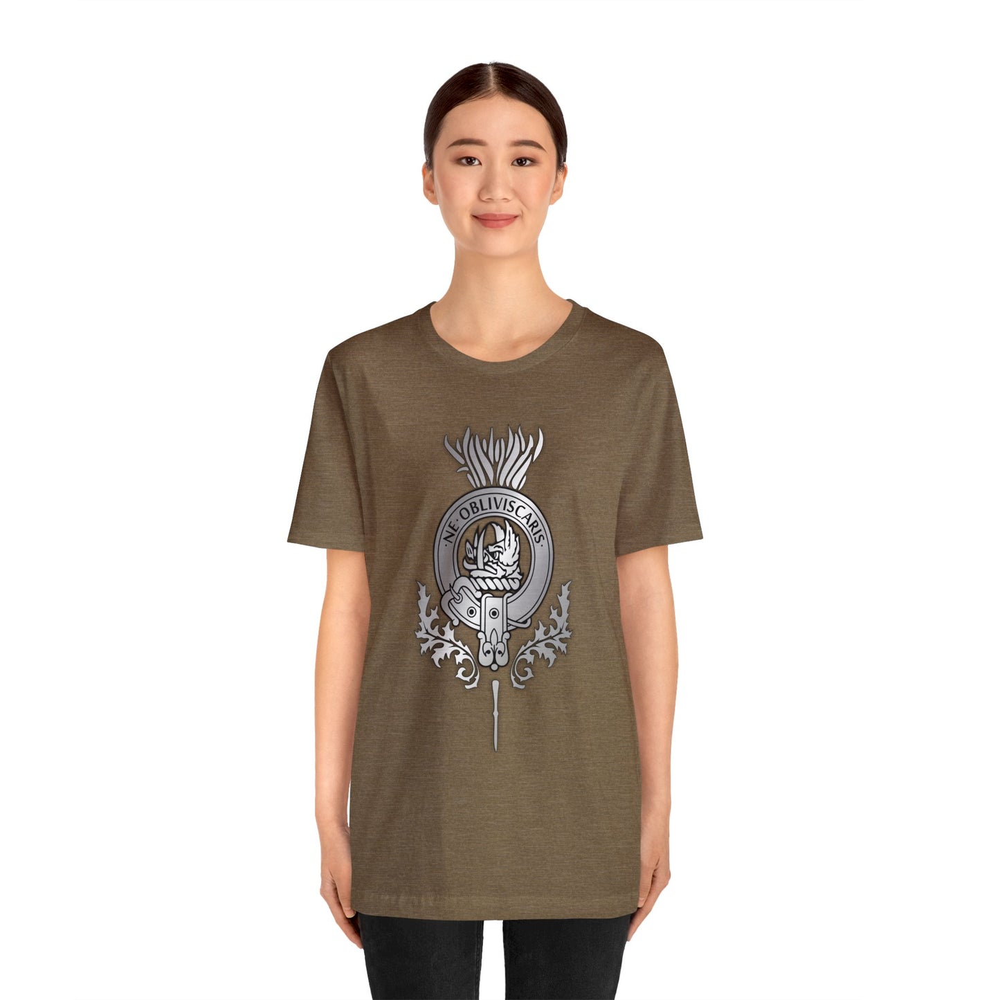 Clan Campbell Crest & Thistle | Unisex T-Shirt