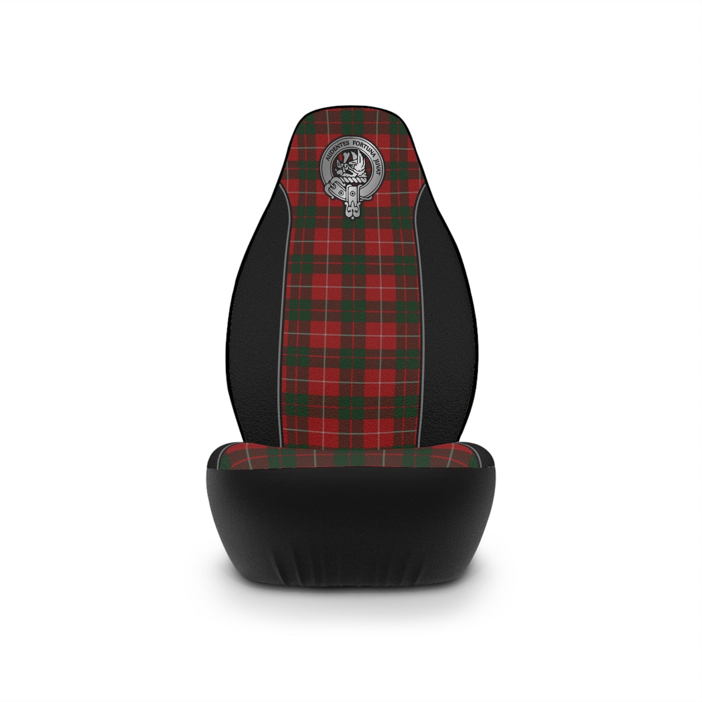 Clan MacKinnon Crest & Tartan Car Seat Covers