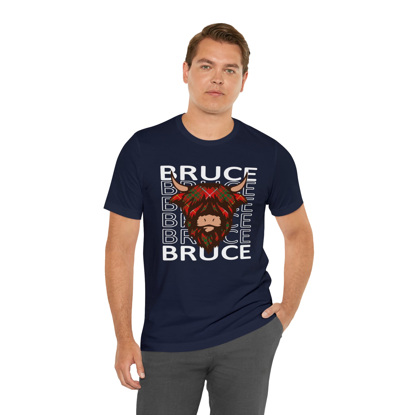 Clan Bruce | Hairy Coo | Unisex T-Shirt