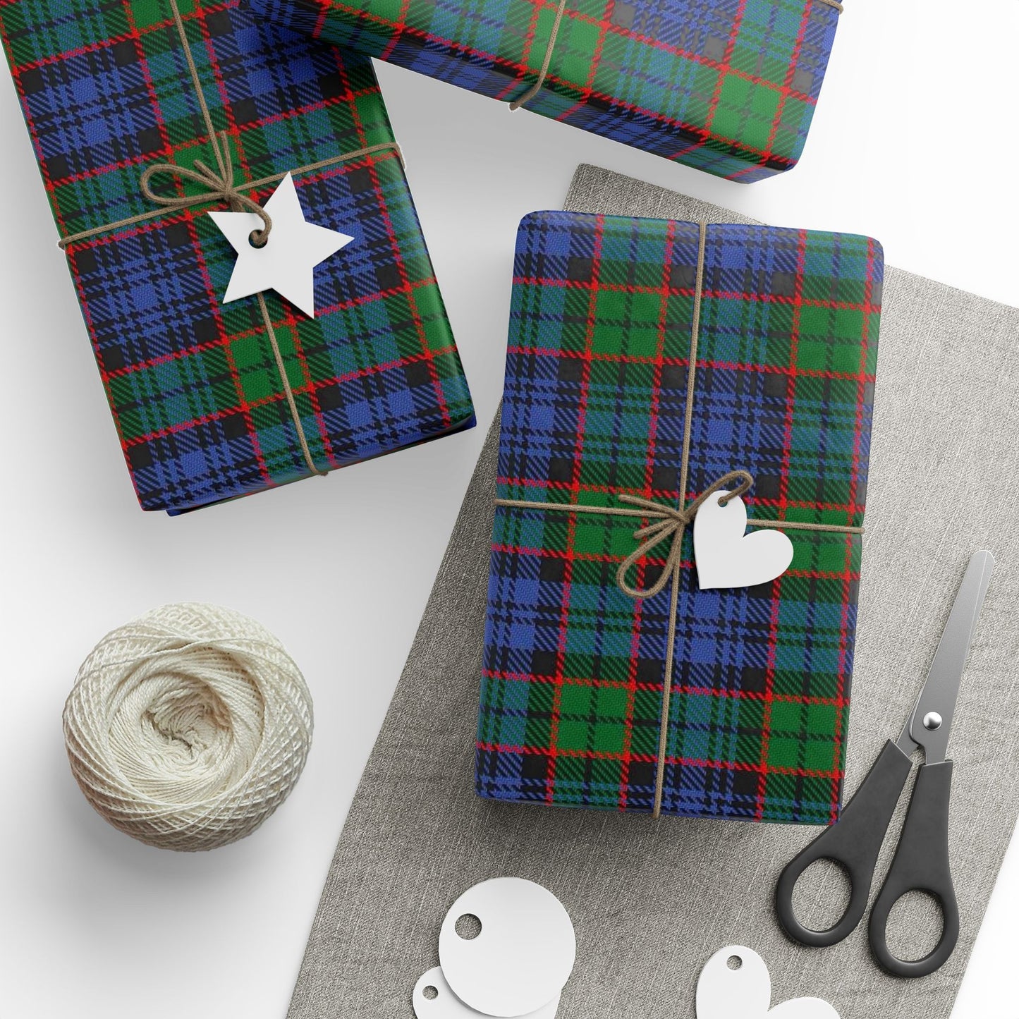 Clan Fletcher Tartan Wrapping Papers