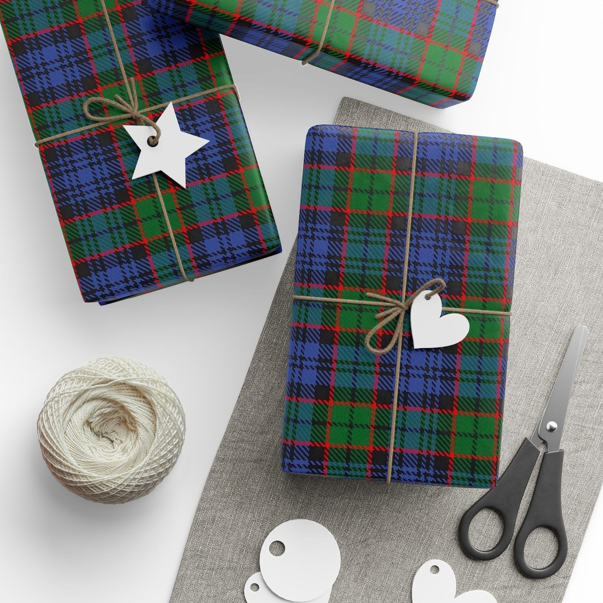 Clan Fletcher Tartan Wrapping Papers