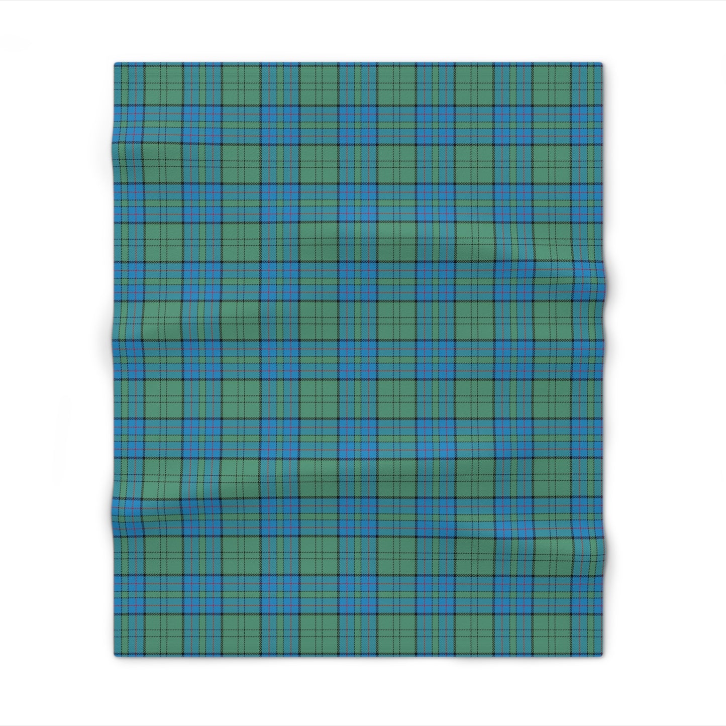 Clan Lockhart Tartan Throw Blanket