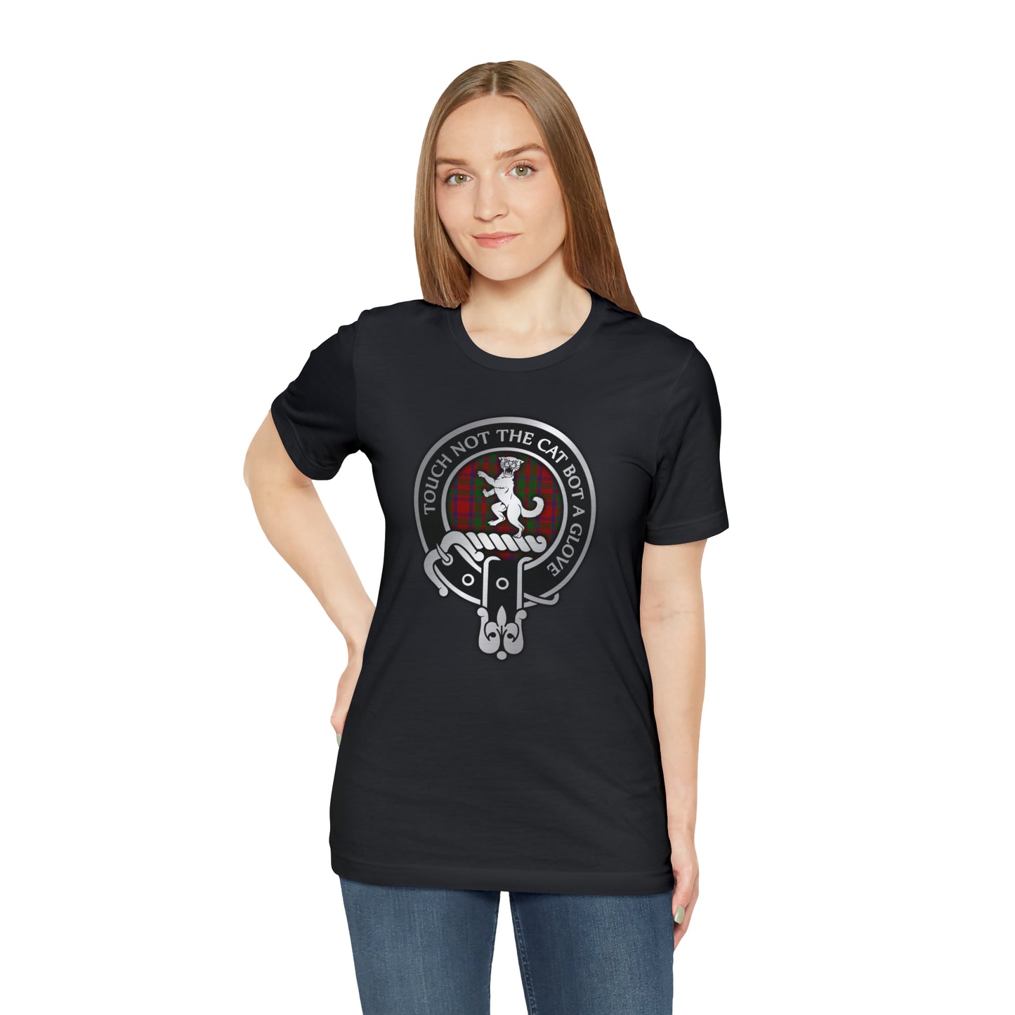 Clan MacIntosh | MacKintosh Crest & Tartan | Unisex T-Shirt