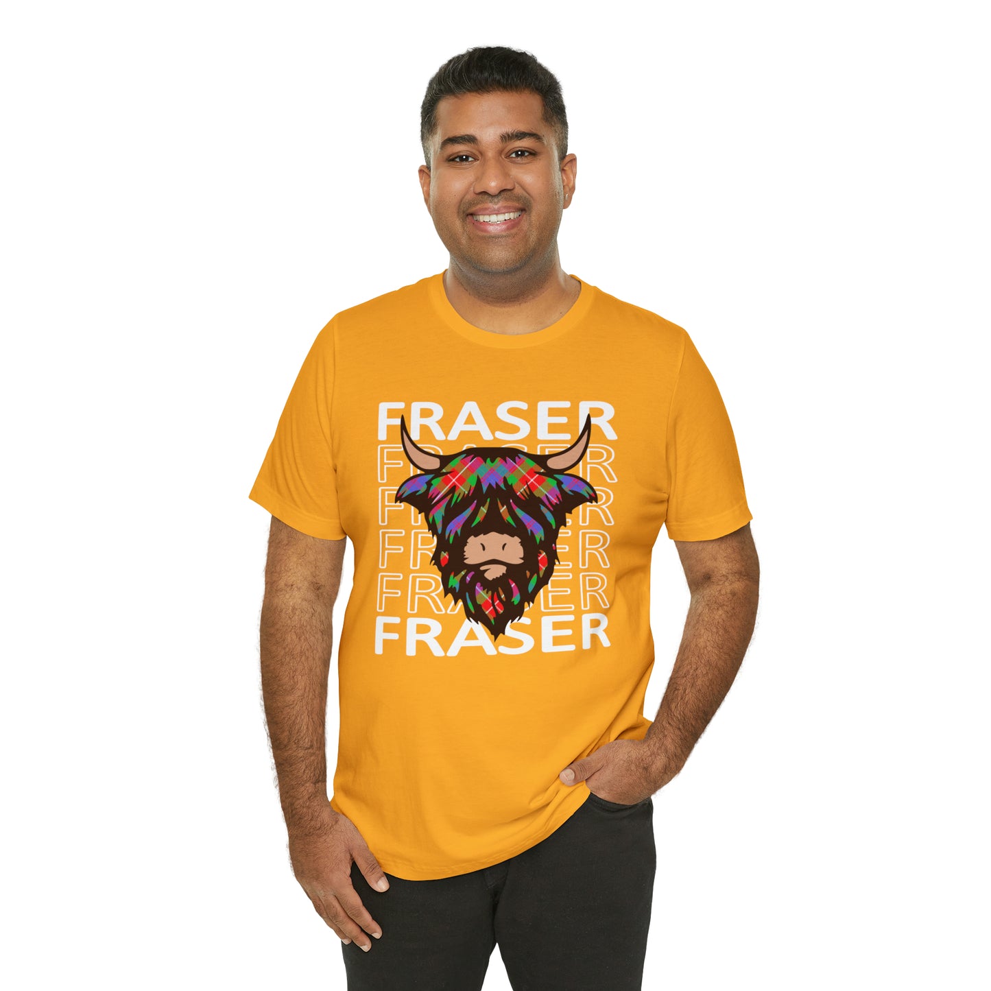 Clan Fraser | Hairy Coo | Unisex T-Shirt