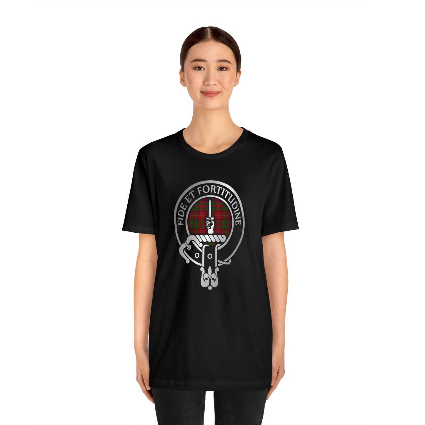 Clan Shaw Crest & Tartan | Unisex T-Shirt