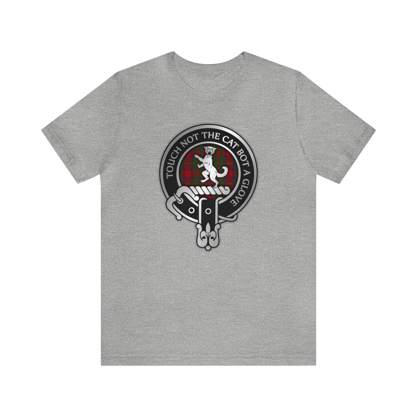 Clan MacIntosh | MacKintosh Crest & Tartan | Unisex T-Shirt