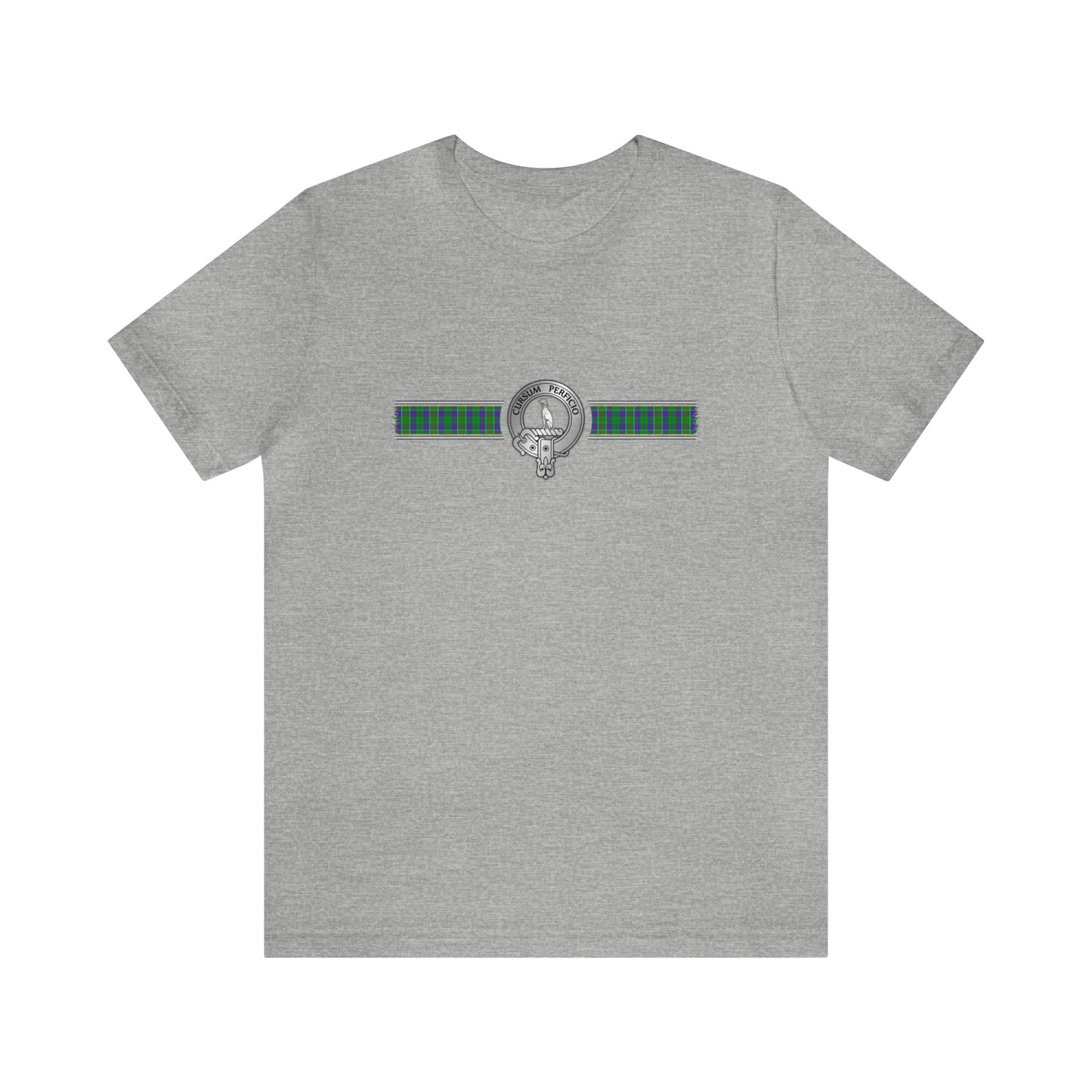 Clan Hunter Crest & Tartan | Unisex T-Shirt