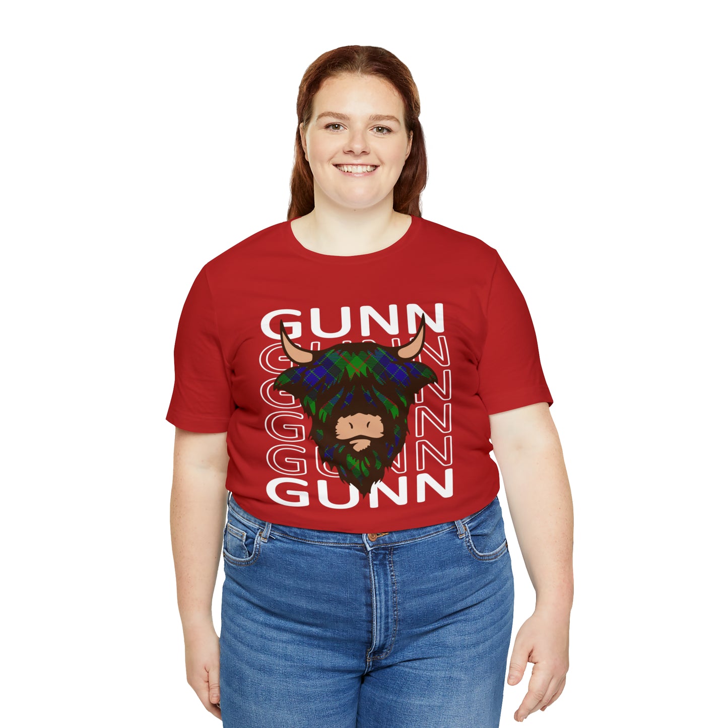 Clan Gunn | Hairy Coo | Unisex T-Shirt