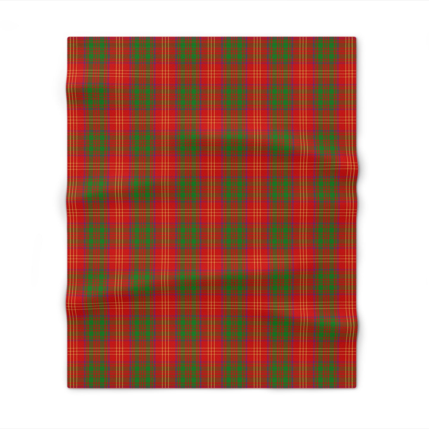 Clan Burns Tartan Throw Blanket