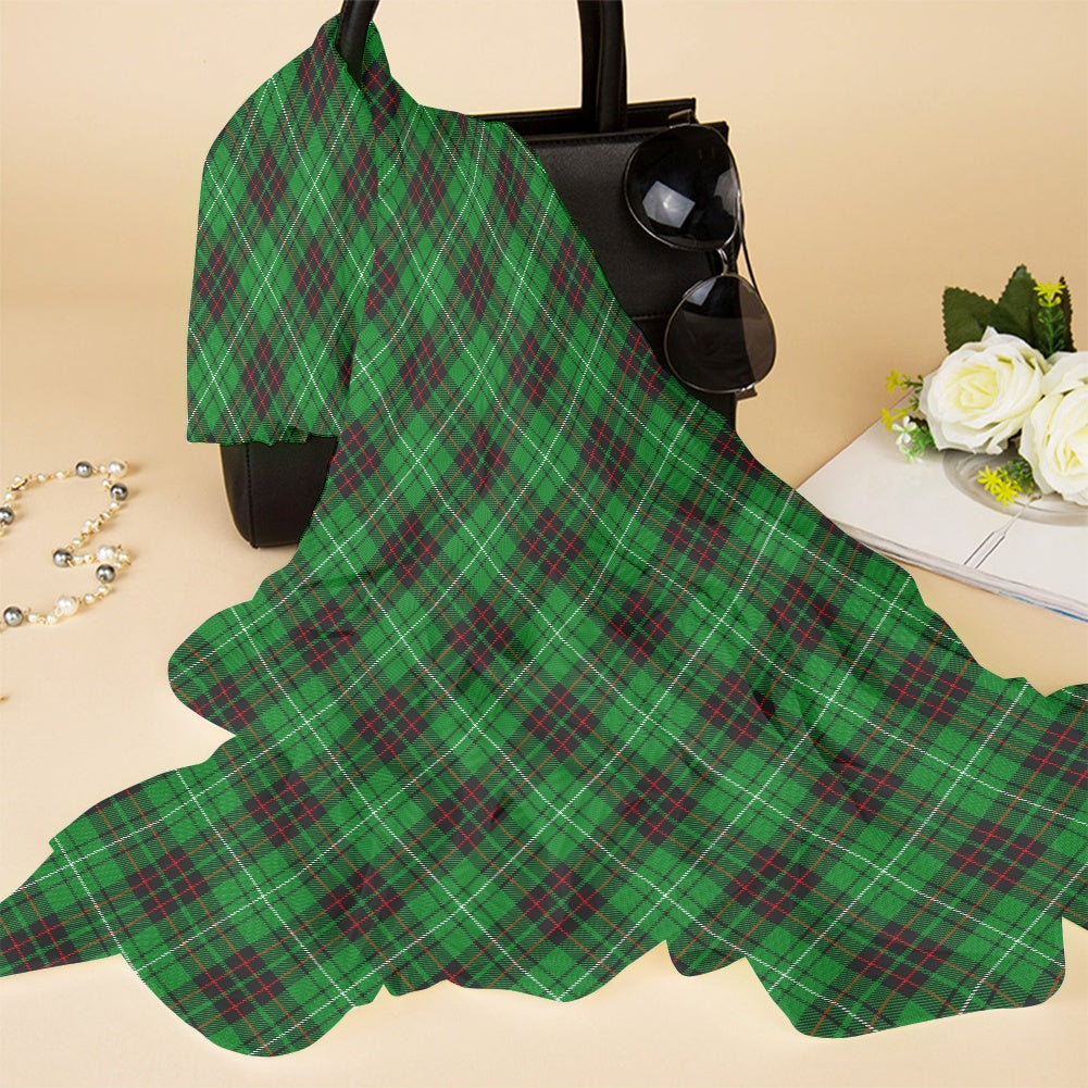 Clan MacAulay of Lewis Tartan Bias Chiffon Scarf