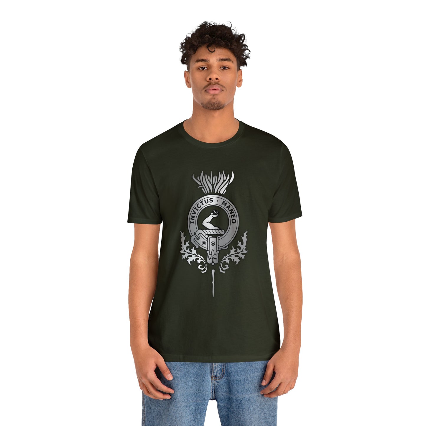 Clan Armstrong Crest & Thistle | Unisex T-Shirt