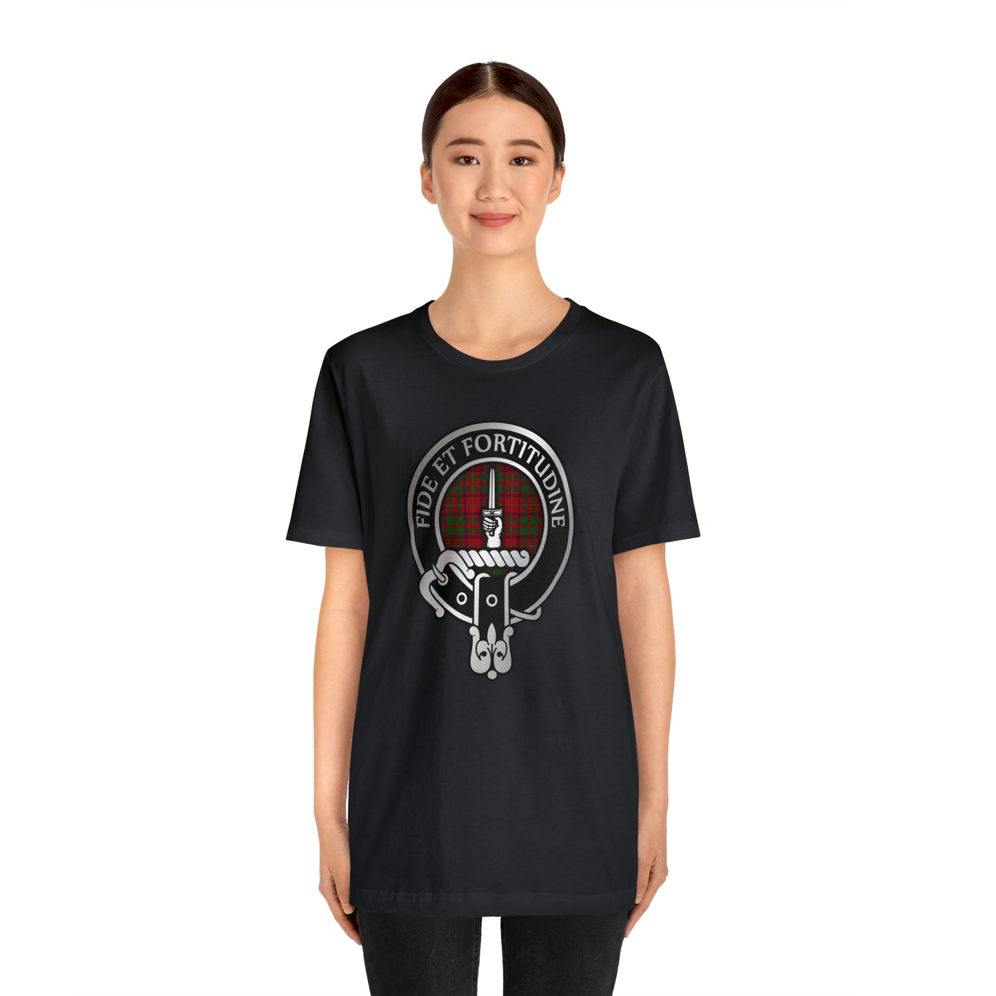 Clan Shaw Crest & Tartan | Unisex T-Shirt