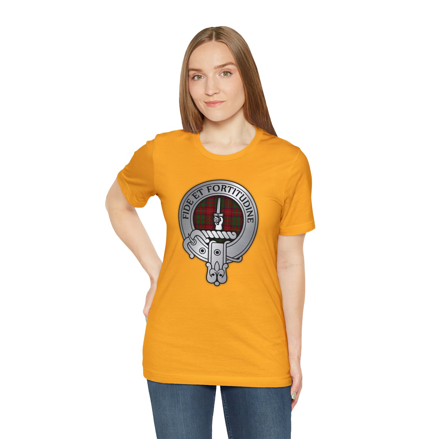 Clan Shaw Crest & Tartan | Unisex T-Shirt