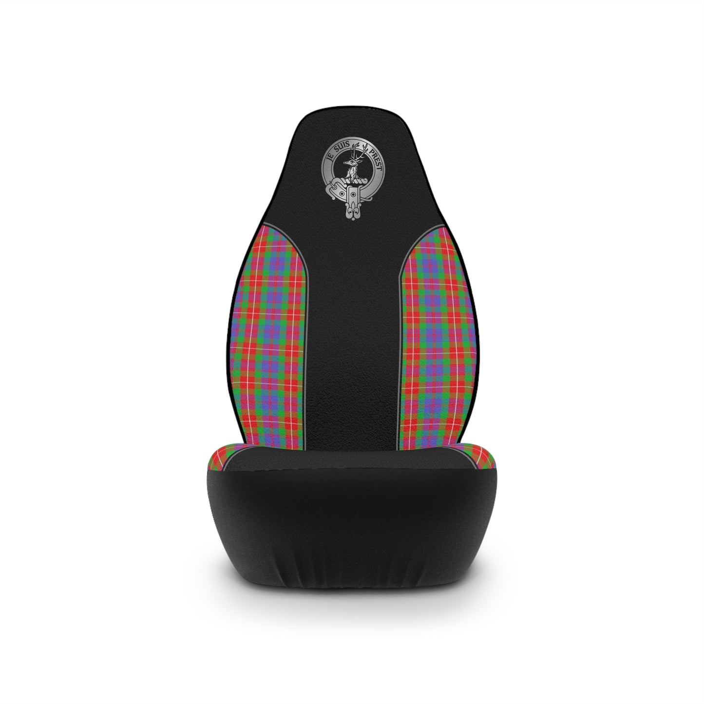 Clan Fraser Crest & Tartan Car Seat Covers