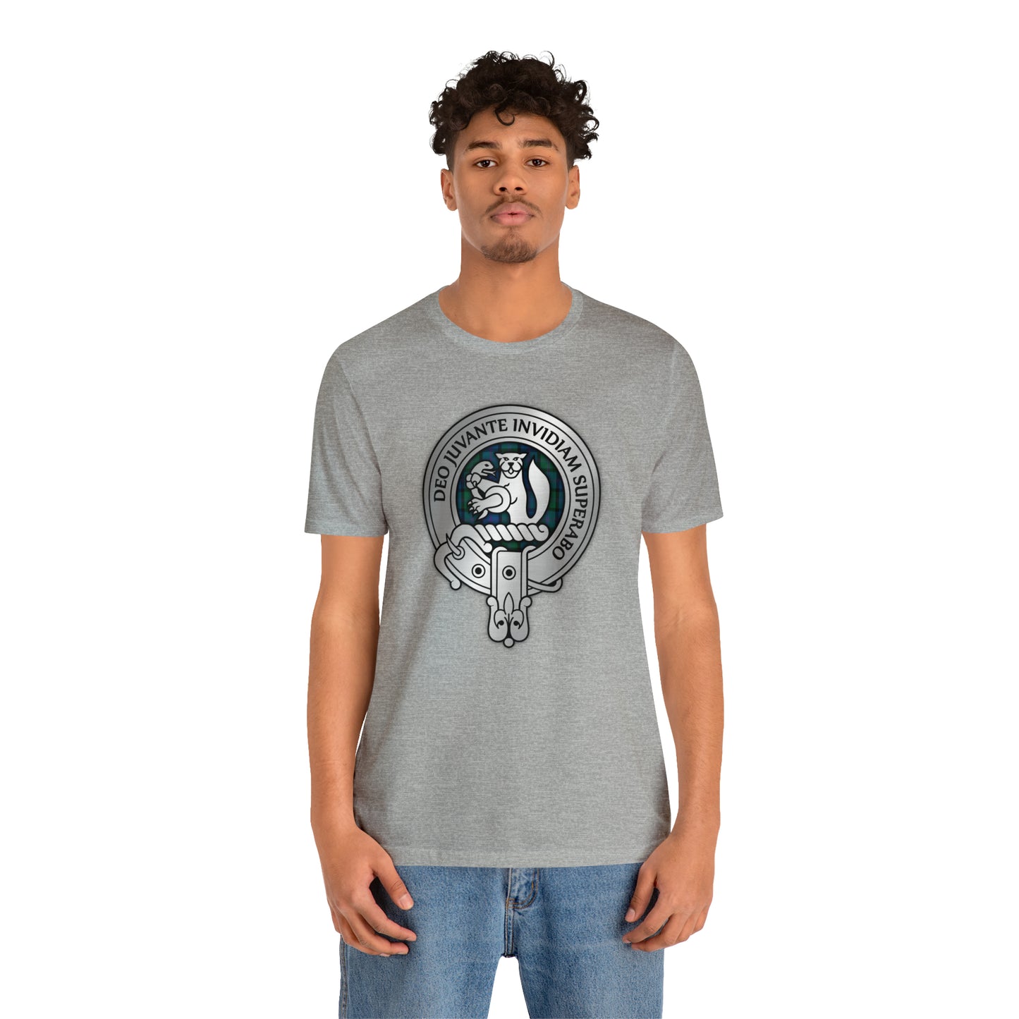 Clan MacThomas Crest & Tartan | Unisex T-Shirt