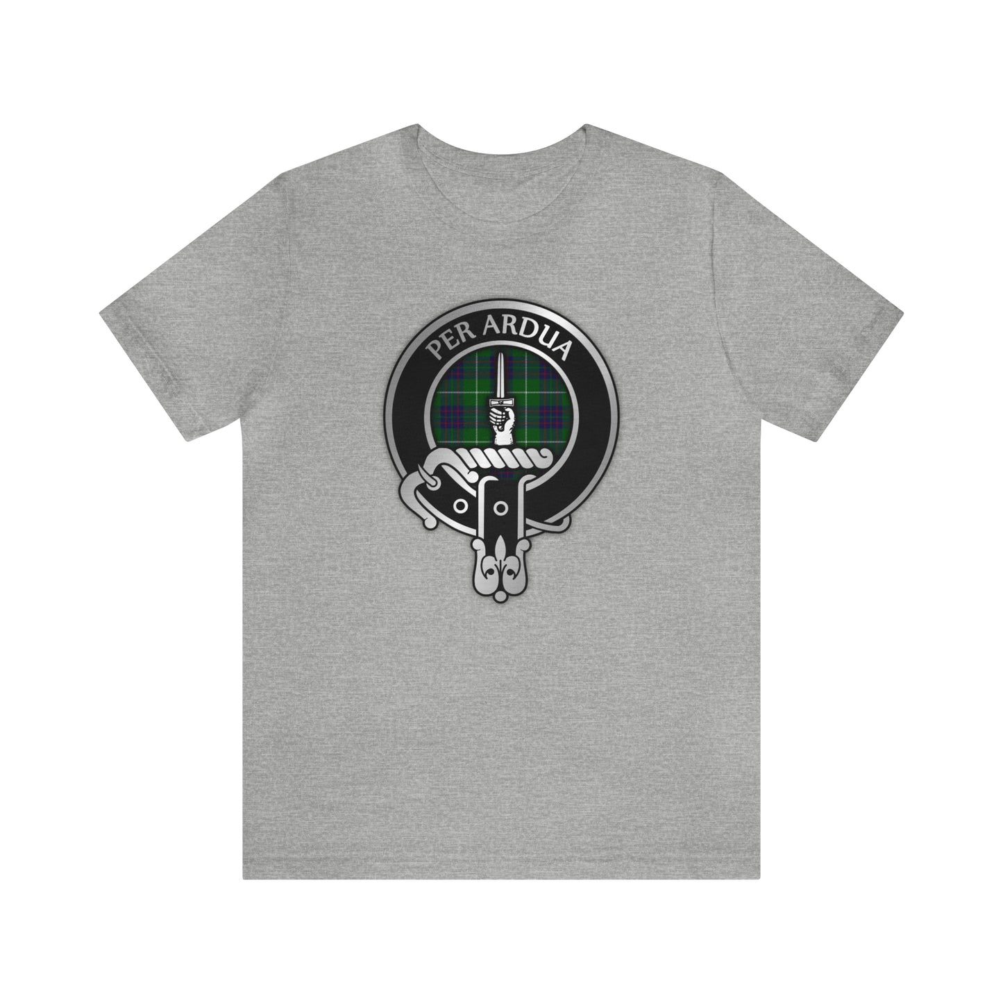 Clan MacIntyre Crest & Tartan | Unisex T-Shirt