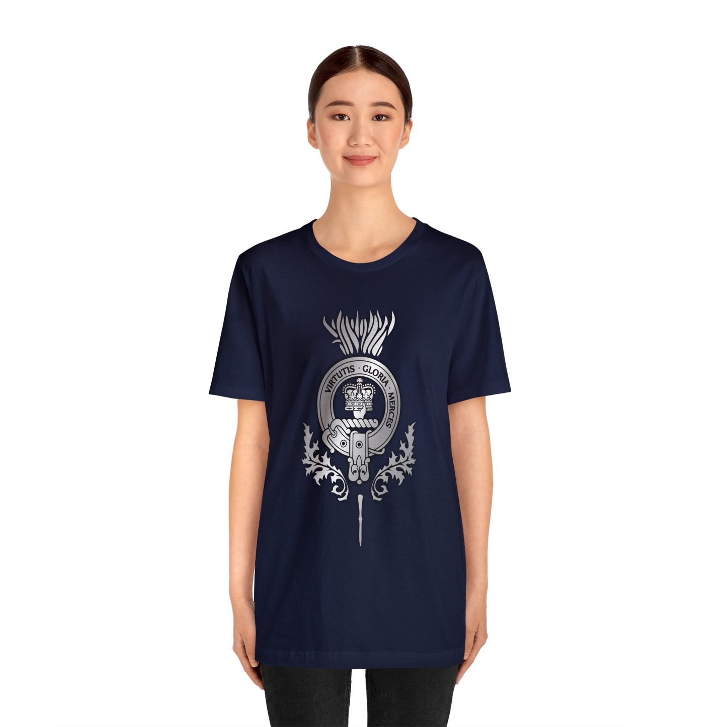 Clan Donnachaidh Crest & Thistle | Unisex T-Shirt