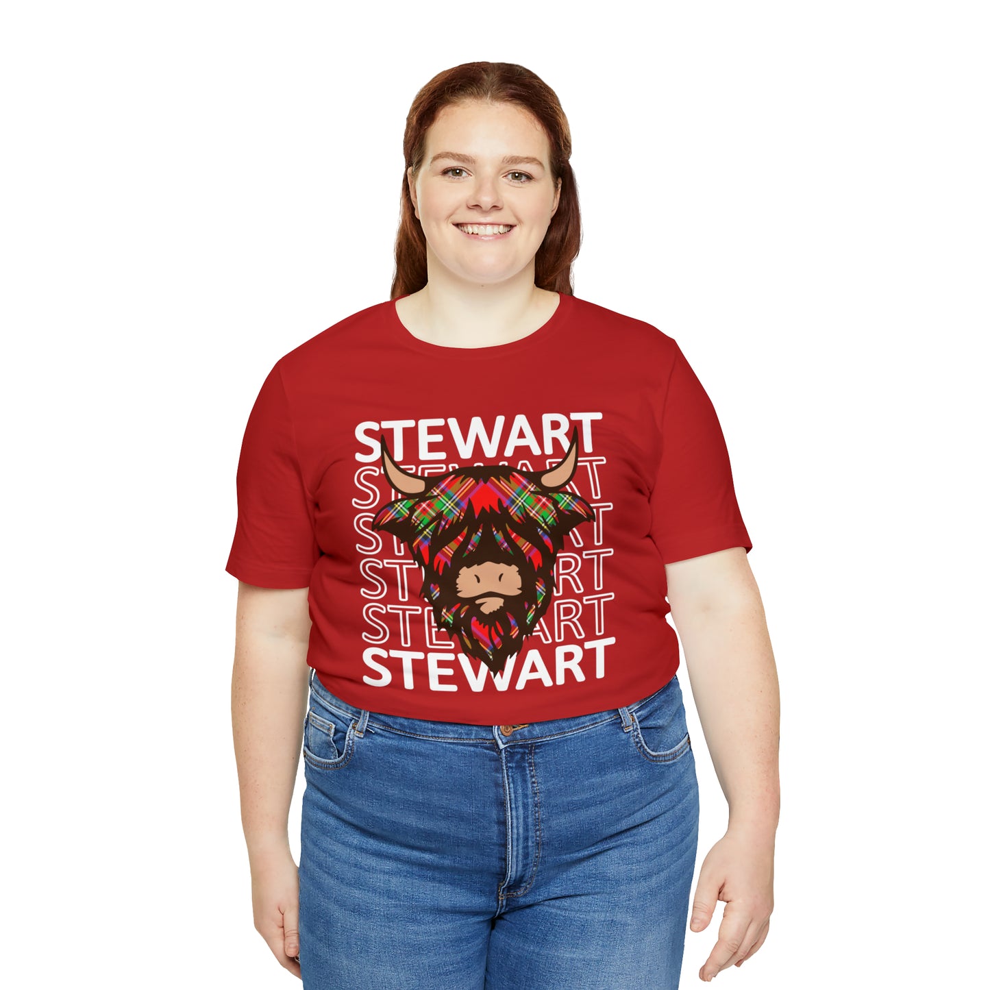 Clan Stewart | Hairy Coo | Unisex T-Shirt