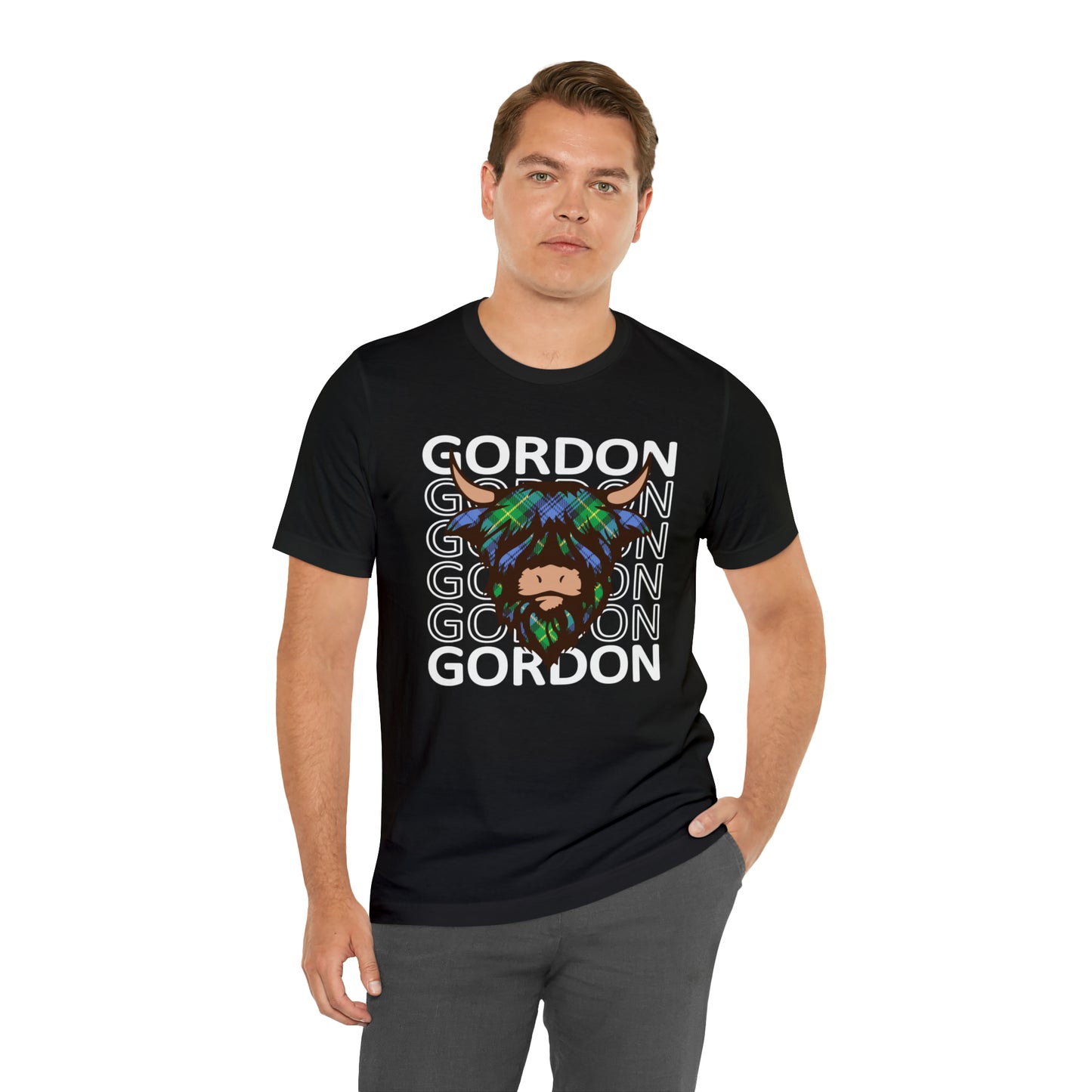 Clan Gordon | Hairy Coo | Unisex T-Shirt