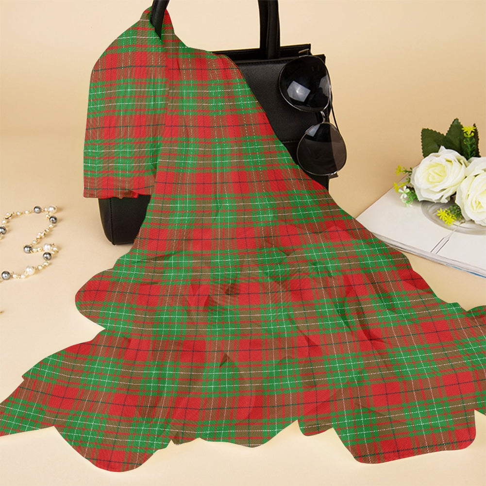 Clan Cumming Tartan Chiffon Scarf