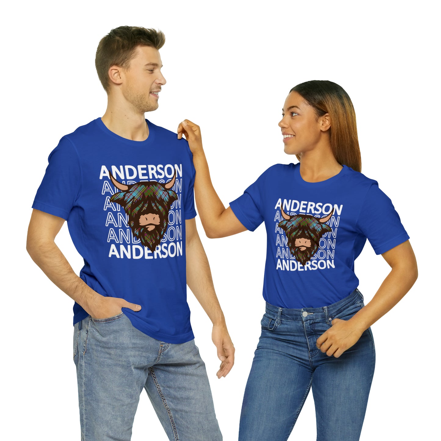 Clan Anderson | Hairy Coo | Unisex T-Shirt