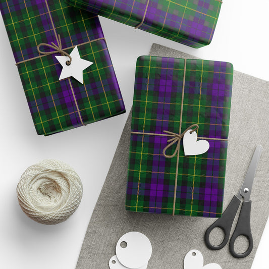 Clan Abercrombie Tartan Wrapping Papers